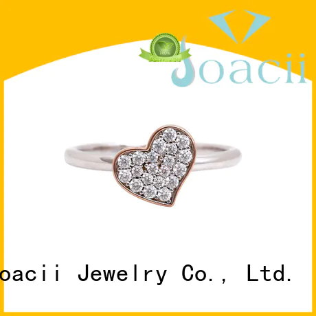 Joacii quality couple rings silver on sale for proposal