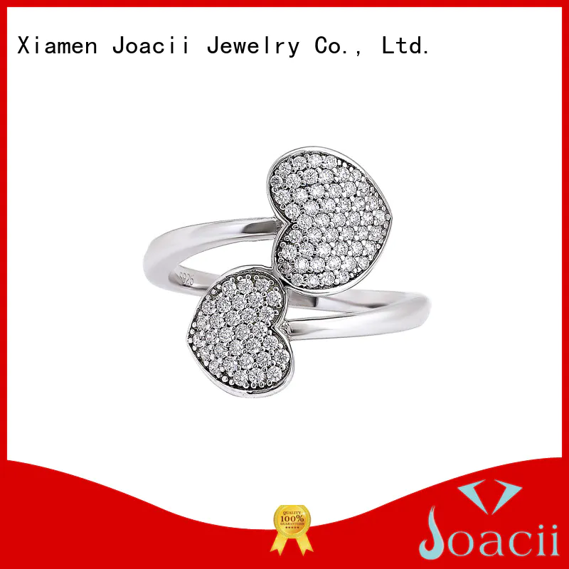 Joacii cubic zirconia rings promotion for wedding