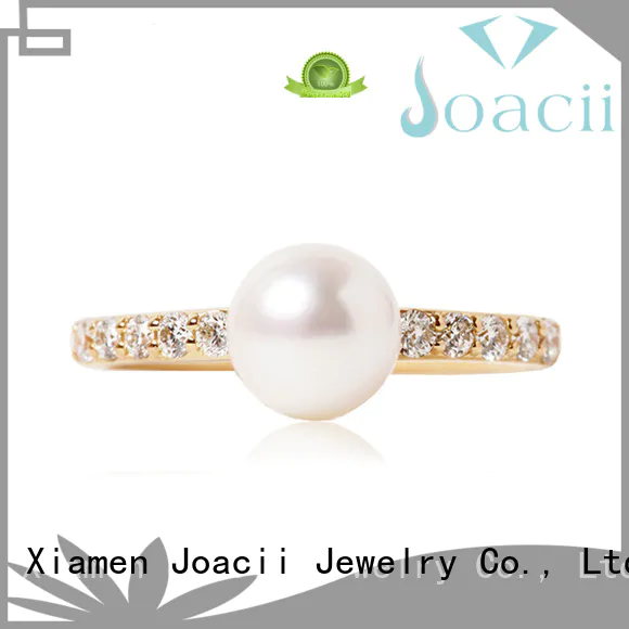 Joacii pearl engagement rings manufacturer for wife