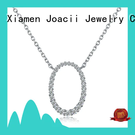 Joacii sapphire necklace factory for female