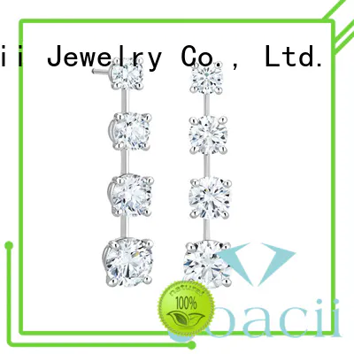 Joacii 3 stone engagement ring wholesale for girl