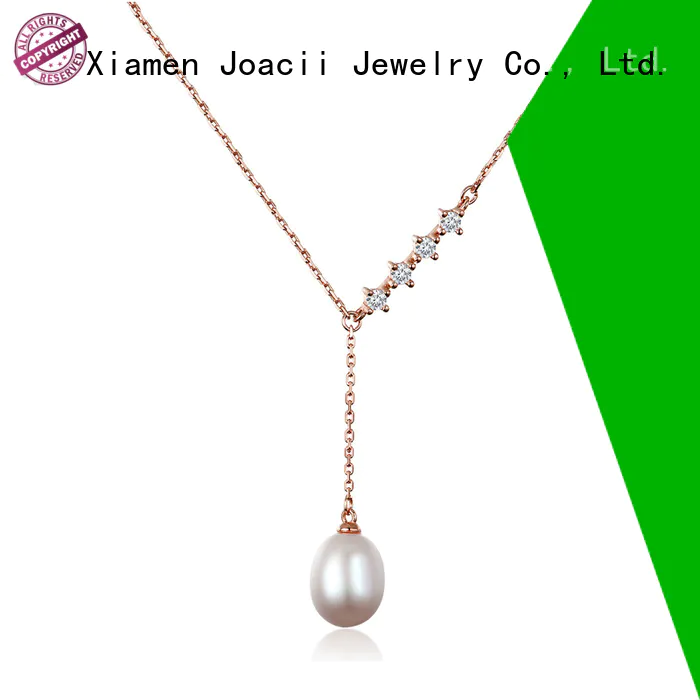 Joacii pretty sapphire necklace design for girl