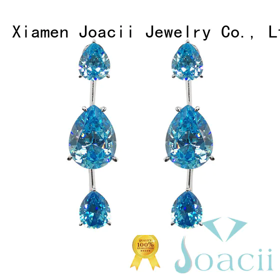 Joacii shaped small earrings supplier for girlfriend