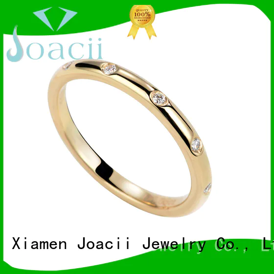 Joacii white gold wedding rings supplier for wife