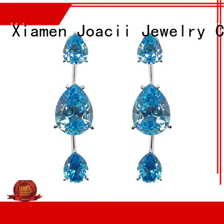 Joacii white gold earrings promotion for wife